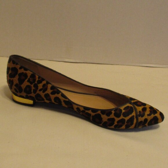 Tory Burch Woman Size 9M Brown Tan Gold Slide On Shoes - Picture 2 of 13